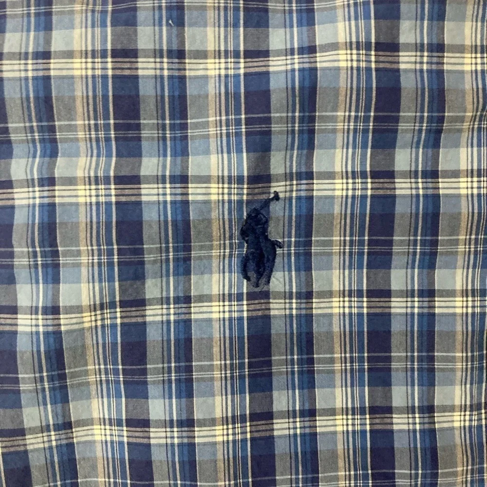 Polo Ralph Lauren‎ 2XB Men’s Blue Button Down Shirt